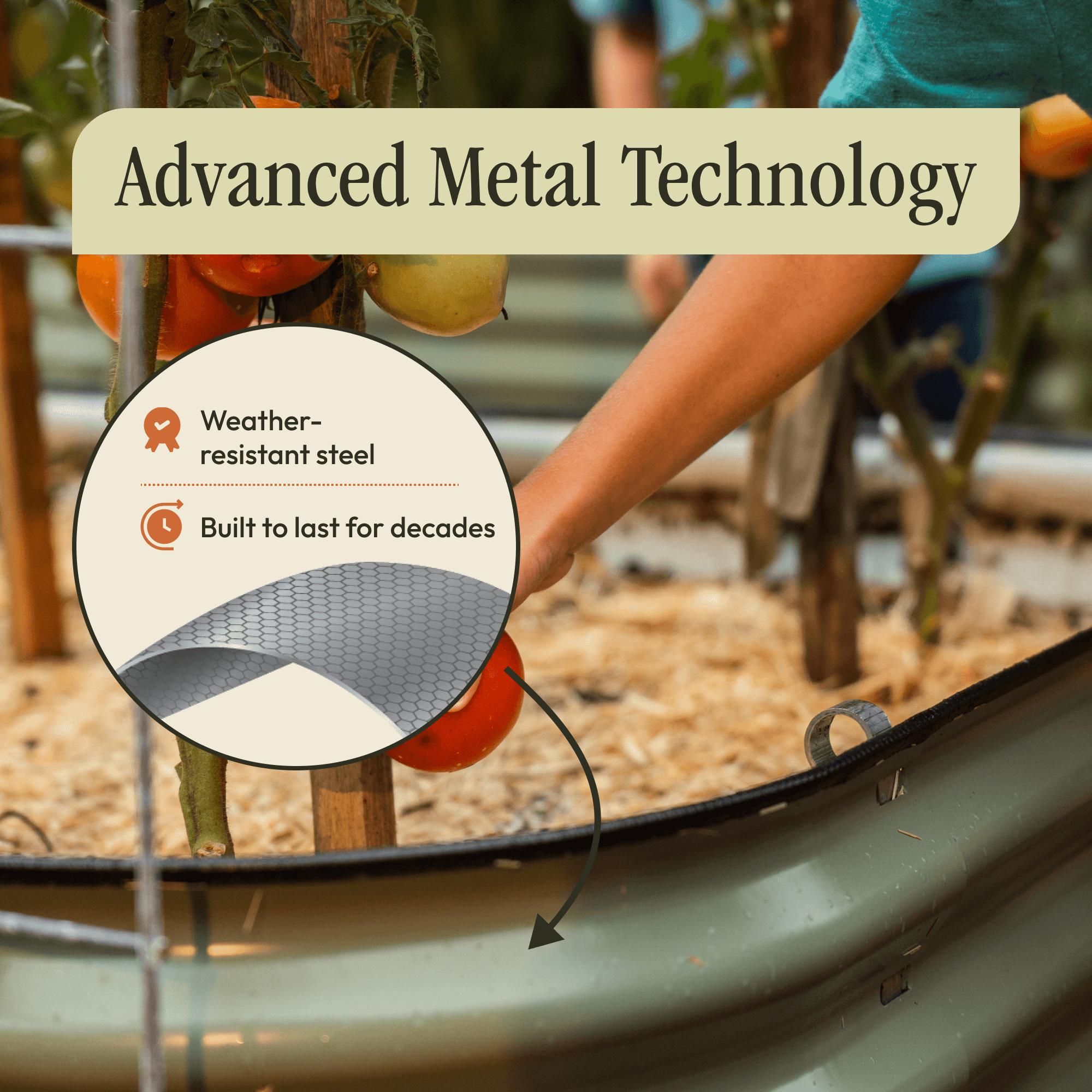 Metal Raised Garden Bed