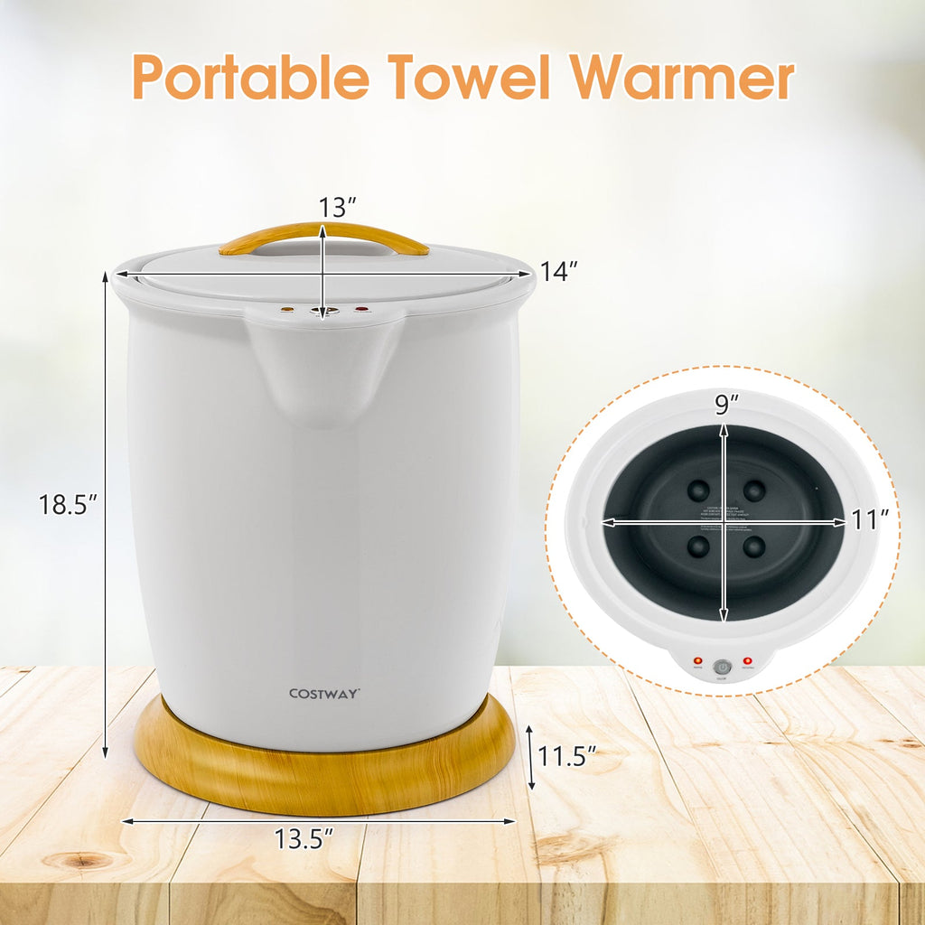 Towel Warmer with an Optional Fragrant Twist