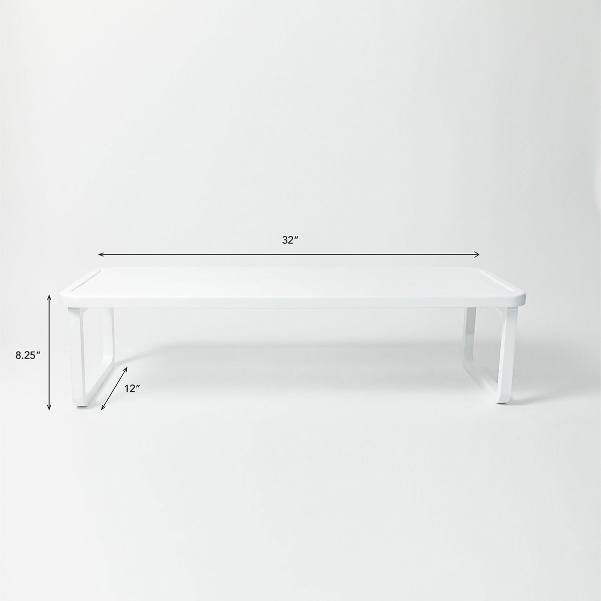 Wooden Shoe Shelf - White