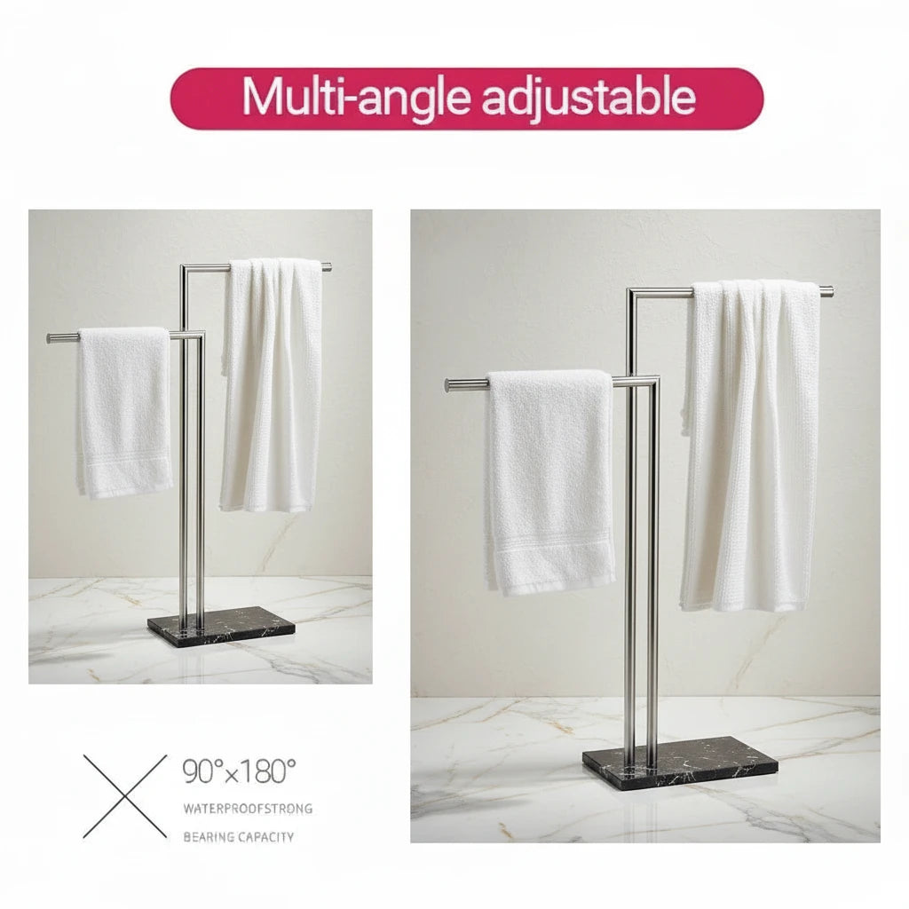 Marble Towel Rack for Luxury