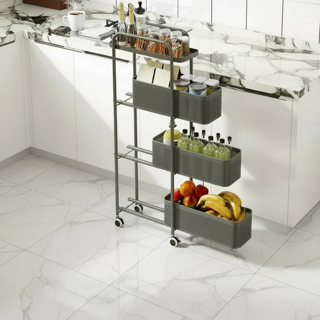Convenient Storage on Wheels