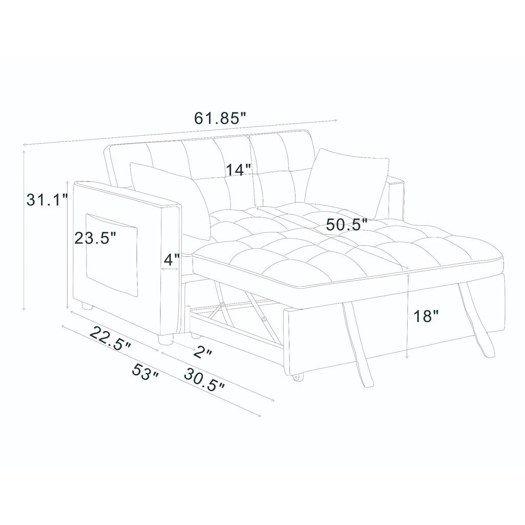 Convertible Sleeper Sofa