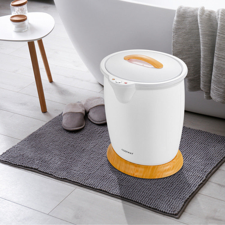 Towel Warmer with an Optional Fragrant Twist