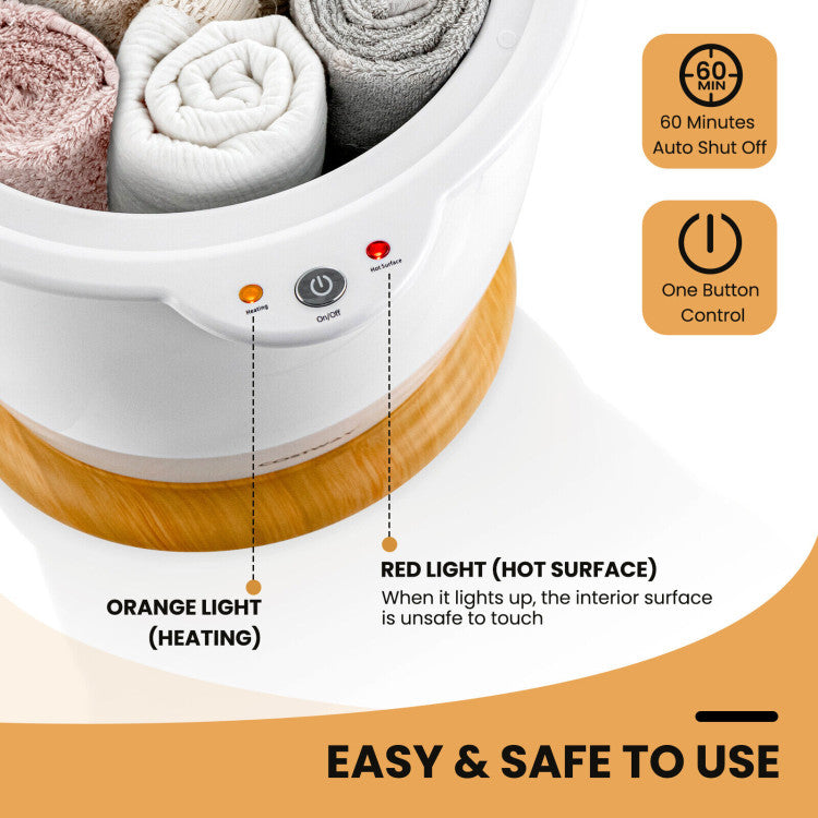 Towel Warmer with an Optional Fragrant Twist