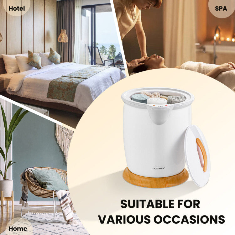 Towel Warmer with an Optional Fragrant Twist